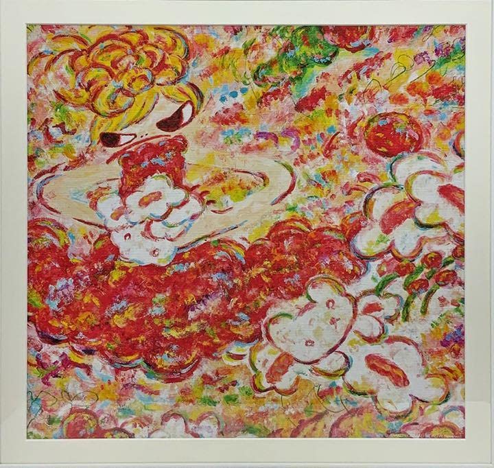 ロッカクアヤコ 個展「魔法の手」バンダナ ロッカクアヤコ 個展「魔法の手」バンダナ